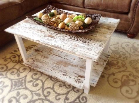Cheapest Distressed White Washed Coffee Tables